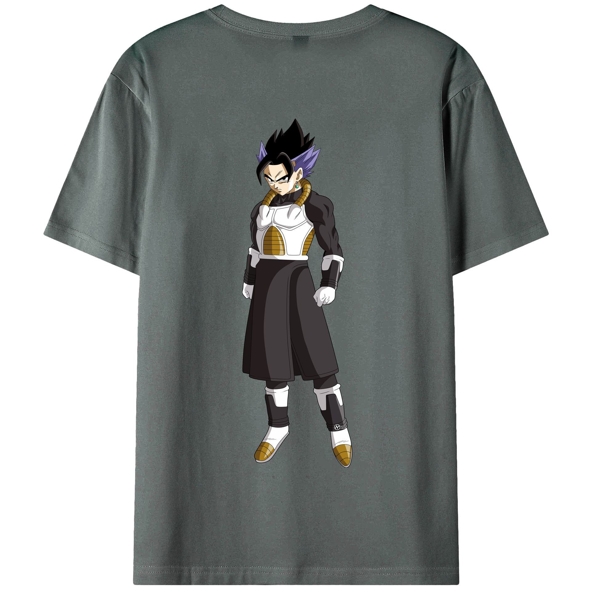 （画像用） ドラゴンボール ベジット DRAGON BALL Vegetto 綿100％半袖Tシャツ（背面プリント）
